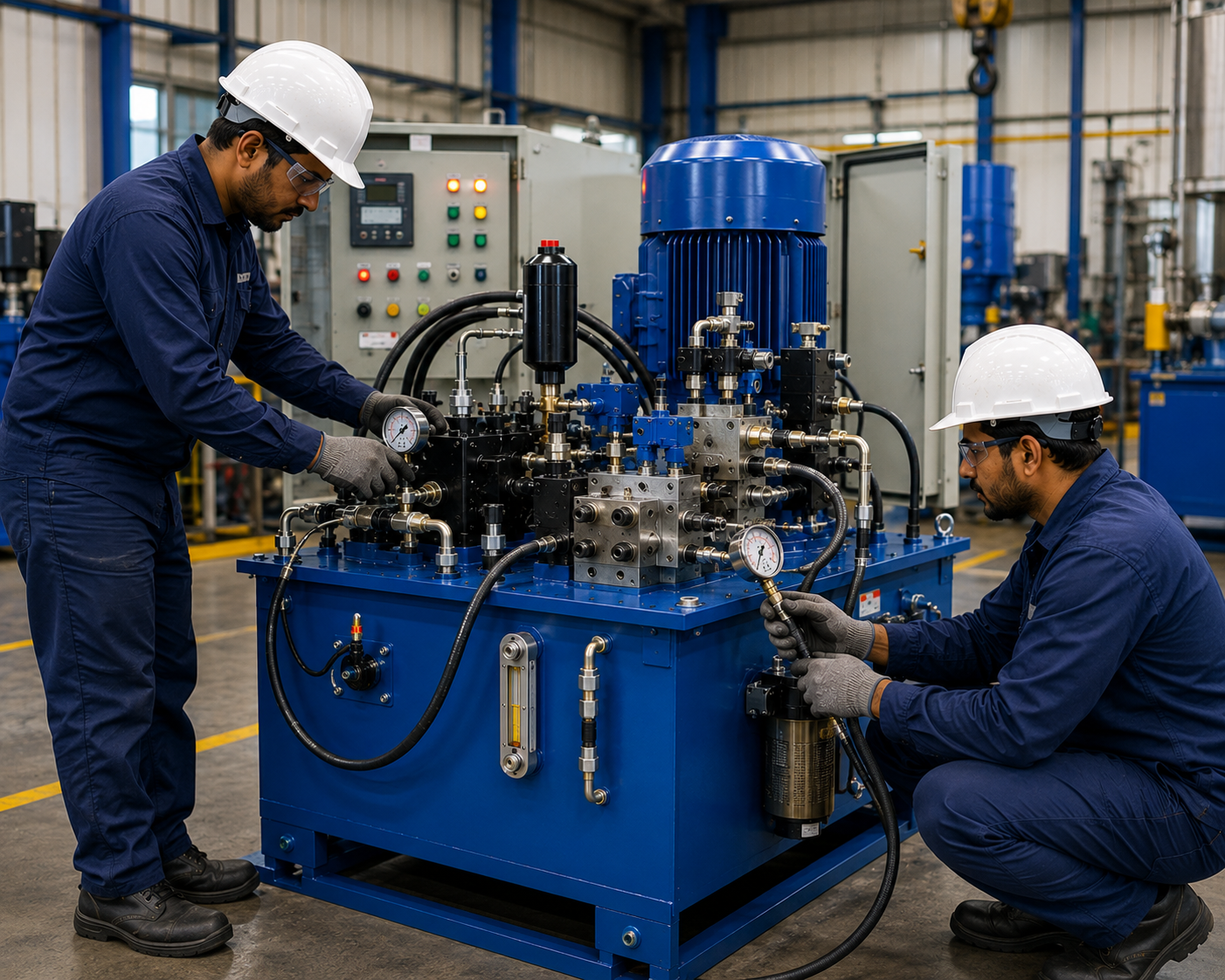 Commissioning Hydraulic Systems